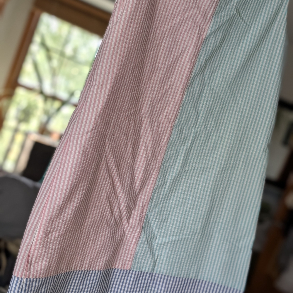 Vineyard Vines 145th Anniversary Kentucky Derby Blue and White Striped Dress - Picture 6 of 10
